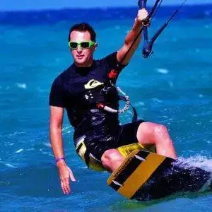 kitesurfing in sunny hurghada