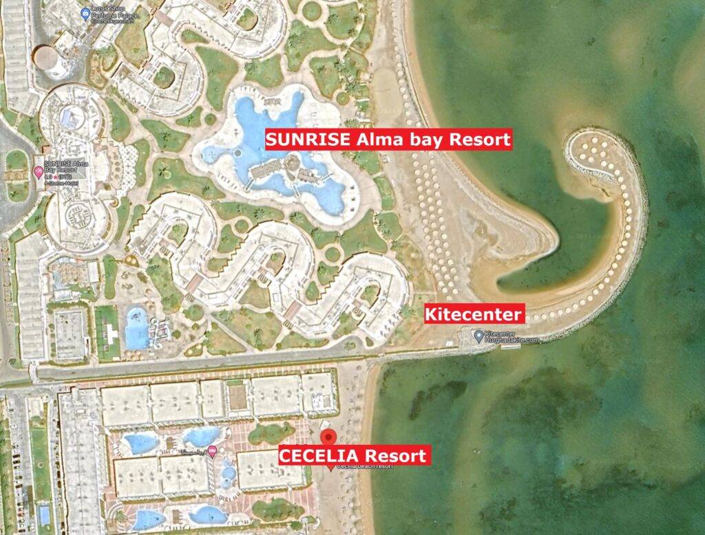 Affordable accommodation for for kitesurfers on a budget in Hurghada