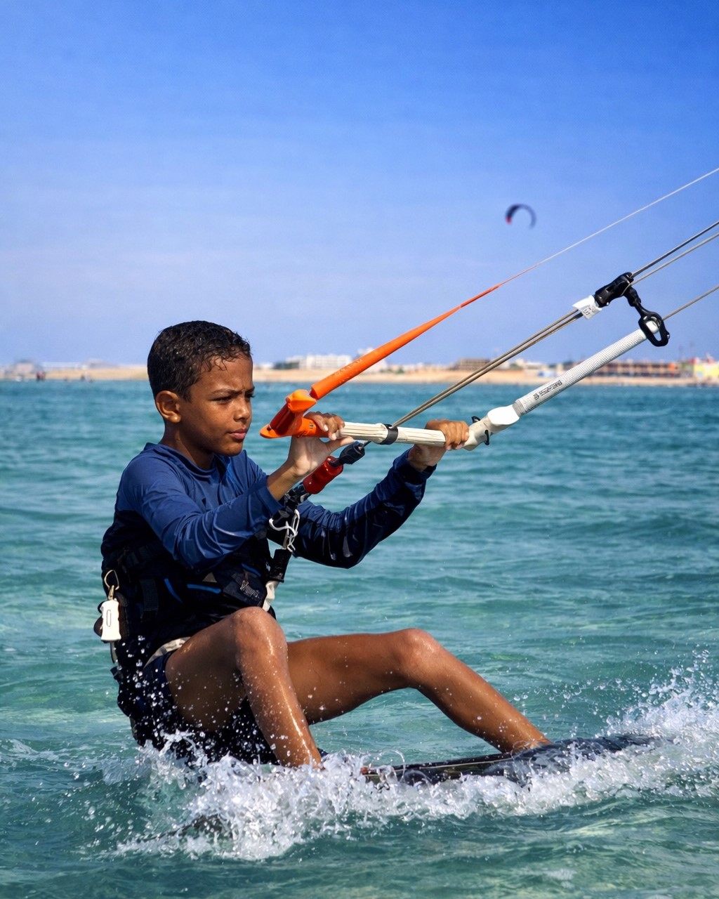 Kitesurfing wingfoil Hurghada IKO instructor Egypt Red Sea
