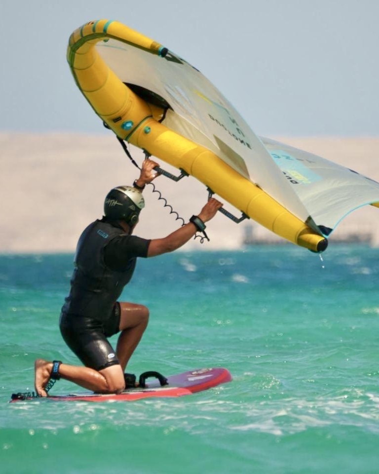 wingfoil private lessons course rental certified instructor IKOHurghada