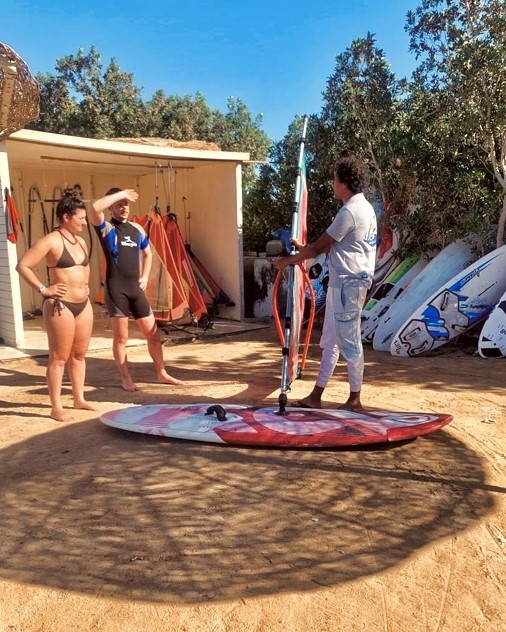 windsurfing lesson Hurghada 2
